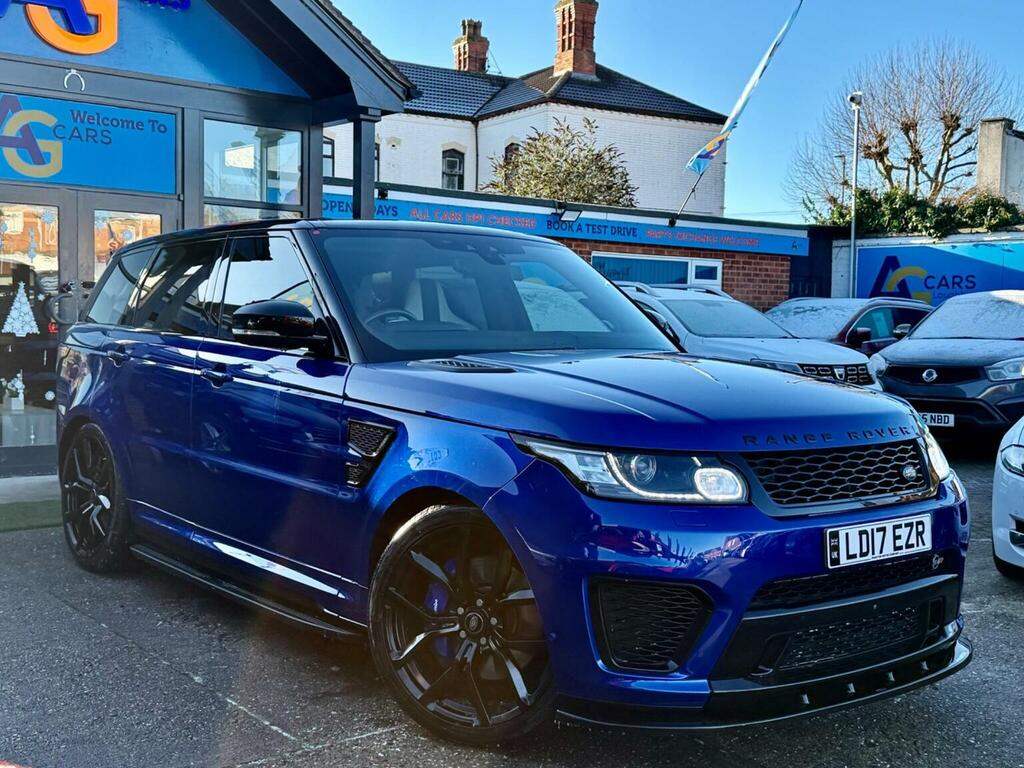 Land Rover Range Rover Sport Suv 5.0 V8 Svr 4Wd Euro 6 Ss 201717 Blue