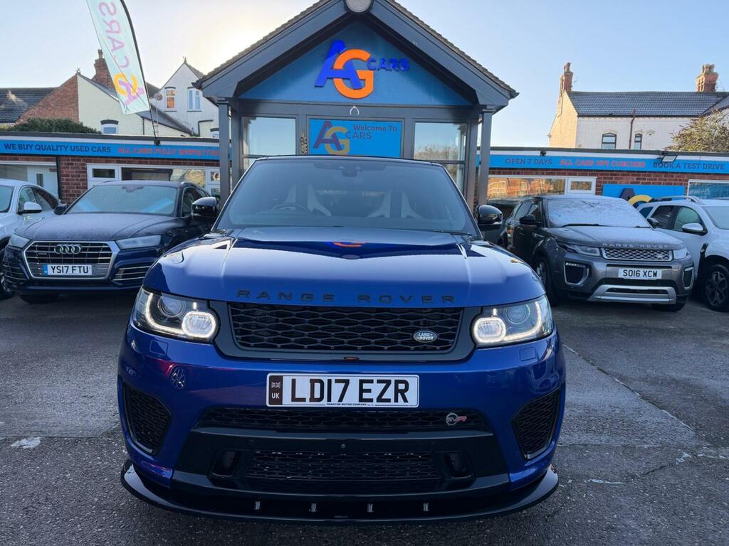 Land Rover Range Rover Sport Suv 5.0 V8 Svr 4Wd Euro 6 Ss 201717 LD17EZR Blue #6