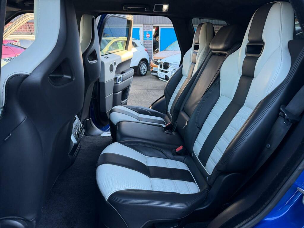 Land Rover Range Rover Sport Suv 5.0 V8 Svr 4Wd Euro 6 Ss 201717 LD17EZR Blue #5