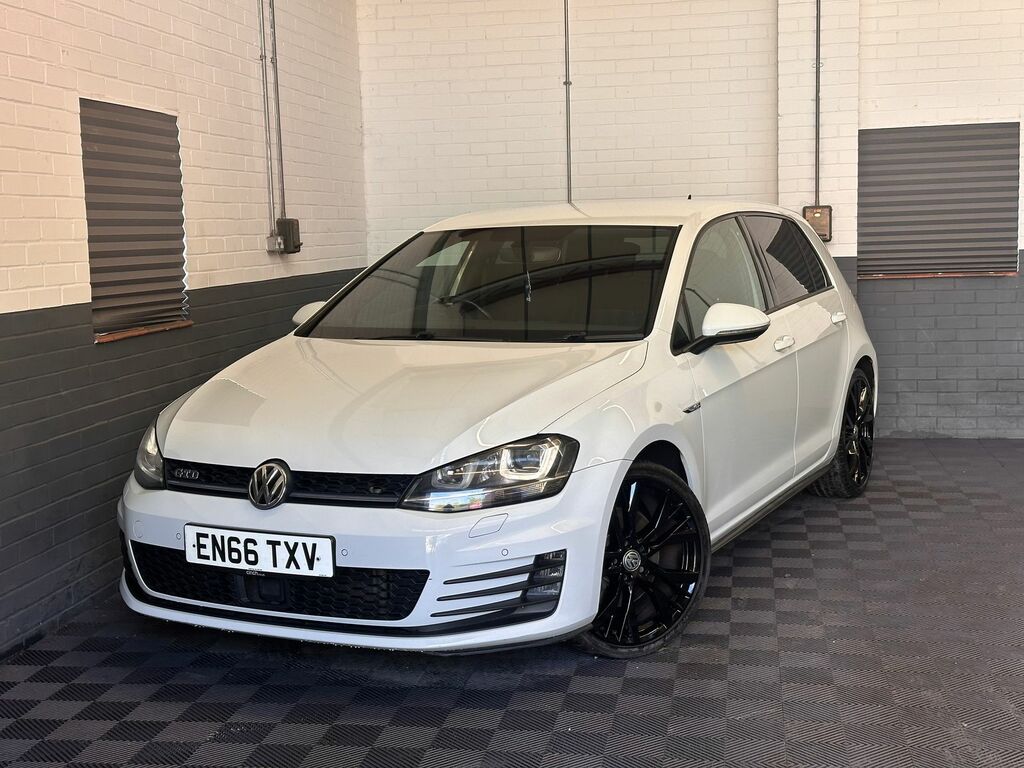 Volkswagen Golf 2.0 Tdi Bluemotion Tech Gtd Hatchback D EN66TXV White #2