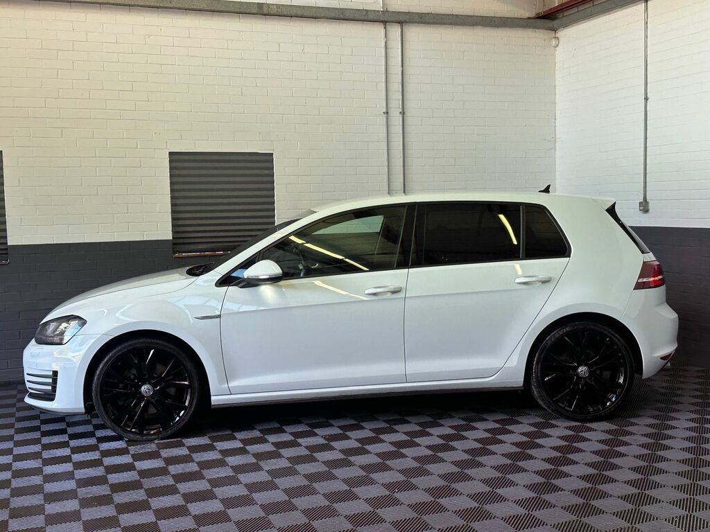 Volkswagen Golf 2.0 Tdi Bluemotion Tech Gtd Hatchback D EN66TXV White #5