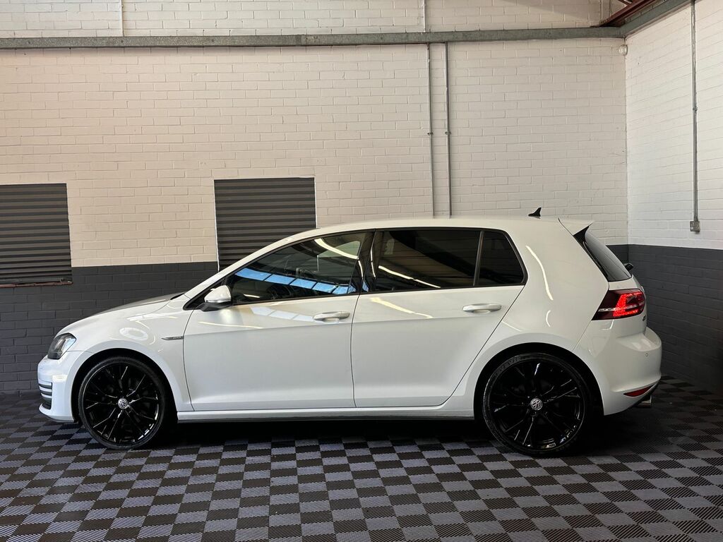 Volkswagen Golf 2.0 Tdi Bluemotion Tech Gtd Hatchback D EN66TXV White #6