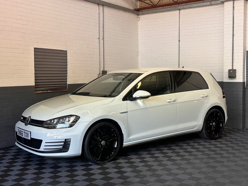 Volkswagen Golf 2.0 Tdi Bluemotion Tech Gtd Hatchback D EN66TXV White #4