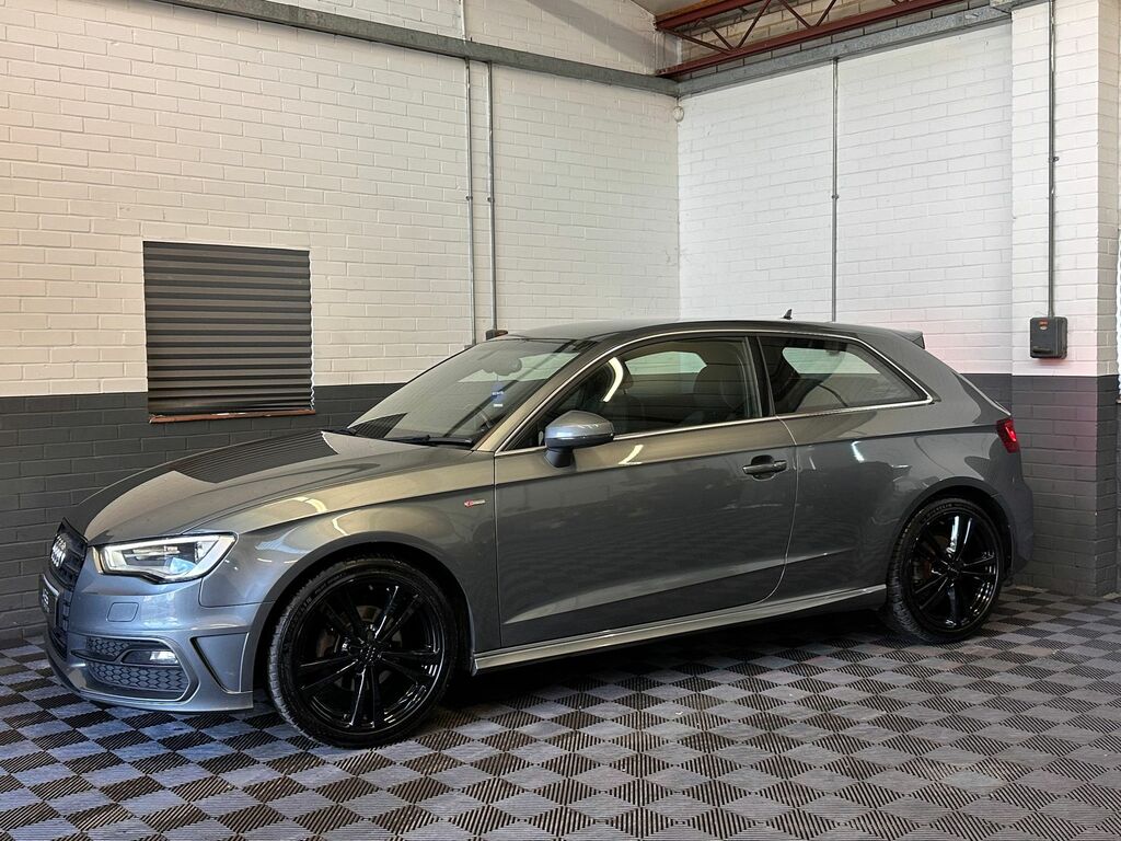 Audi A3 2.0 Tdi S Line Hatchback Euro 6 OY64VXW Grey #6