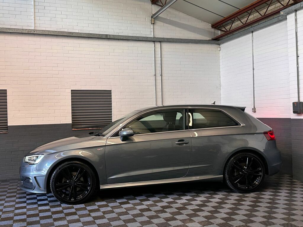 Audi A3 2.0 Tdi S Line Hatchback Euro 6 OY64VXW Grey #5