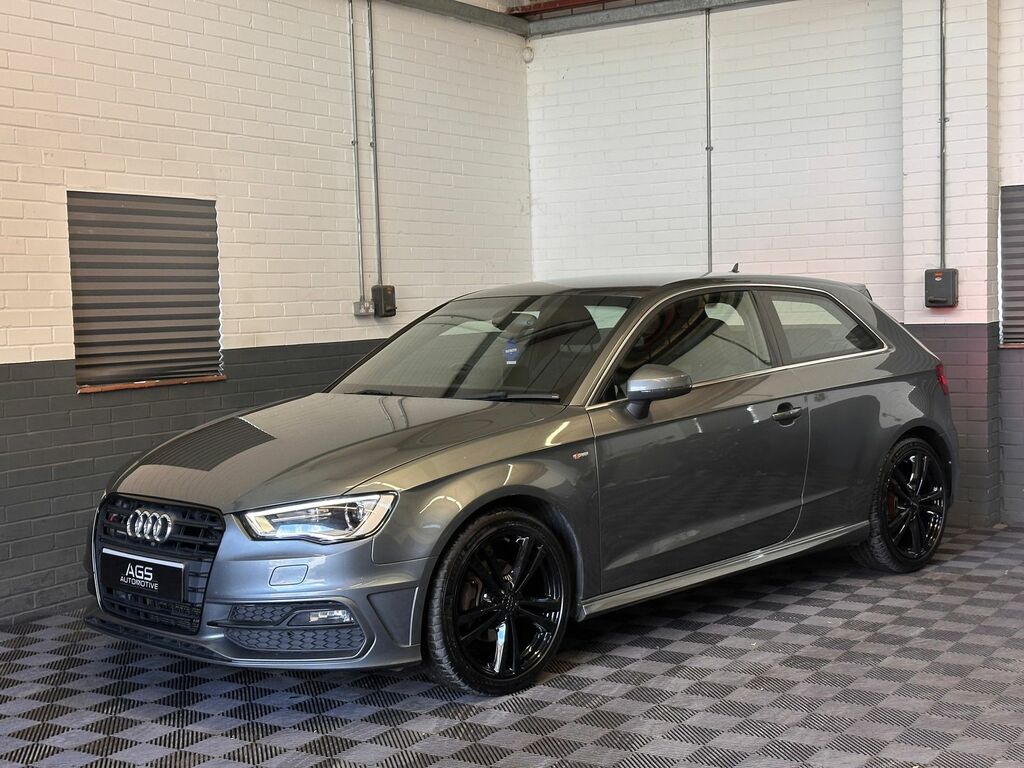 Audi A3 2.0 Tdi S Line Hatchback Euro 6 OY64VXW Grey #3