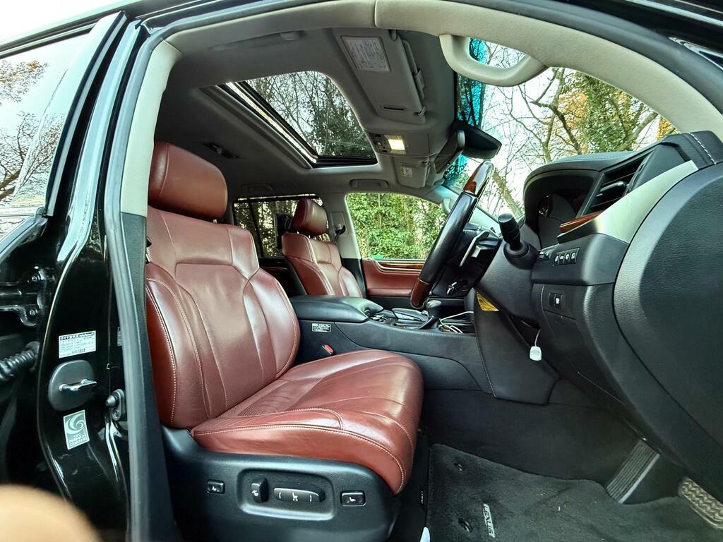 Lexus LX Petrol Black #6