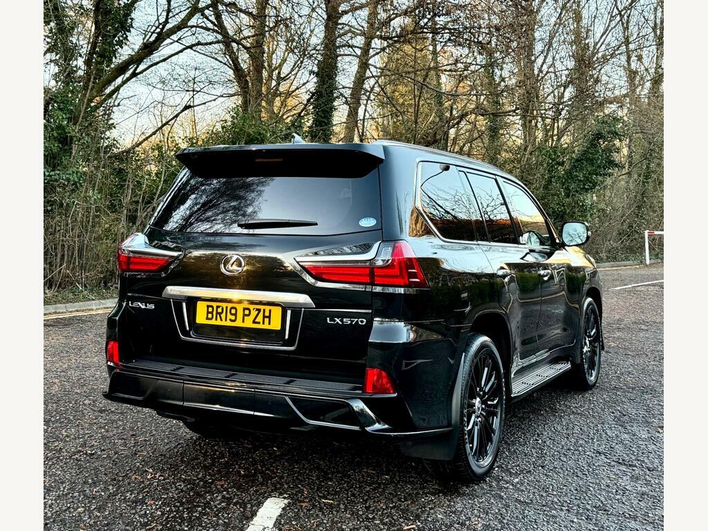 Lexus LX Petrol Black #3