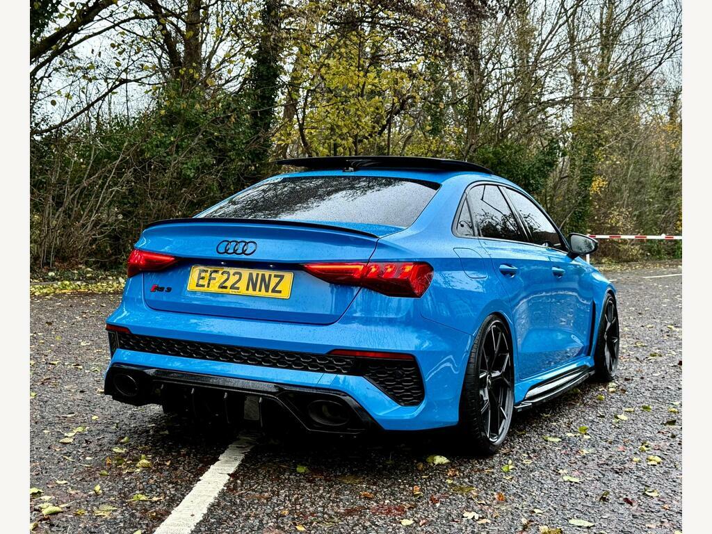 Audi RS3 2.5 Tfsi Vorsprung S Tronic Quattro Euro 6 S S EF22NNZ Blue #3