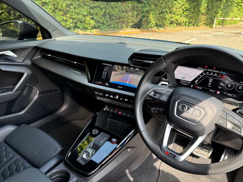 Audi RS3 2.5 Tfsi Vorsprung S Tronic Quattro Euro 6 S S EF22NNZ Blue #4