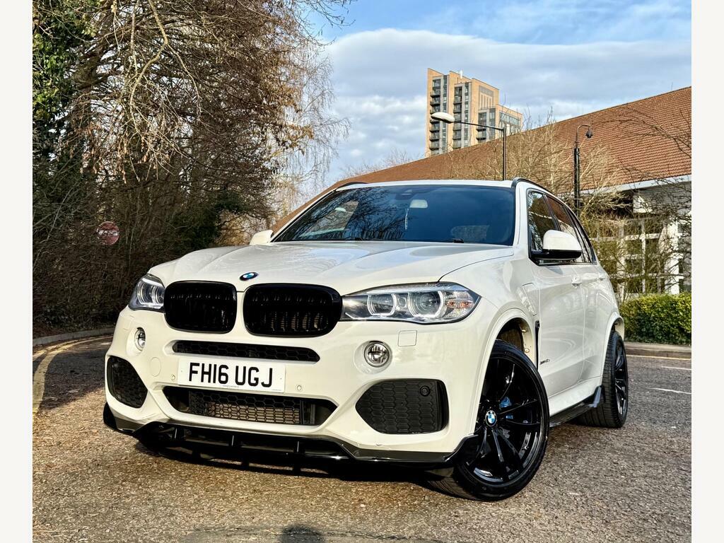 BMW X5 2.0 40E 9.0Kwh M Sport Xdrive Euro 6 S S FH16UGJ White #5
