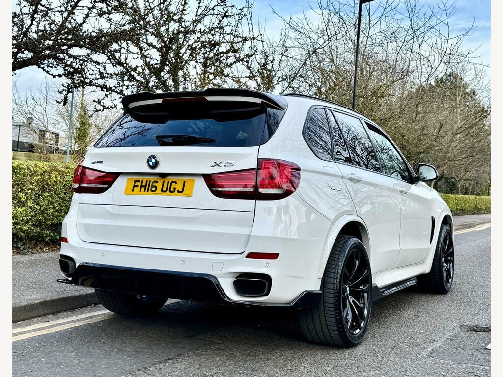 BMW X5 2.0 40E 9.0Kwh M Sport Xdrive Euro 6 S S FH16UGJ White #3