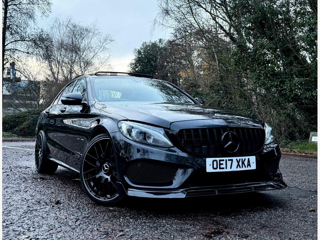 Mercedes-Benz C Class 2.1 C220d Amg Line Premium G-tronic 4Matic Euro Black