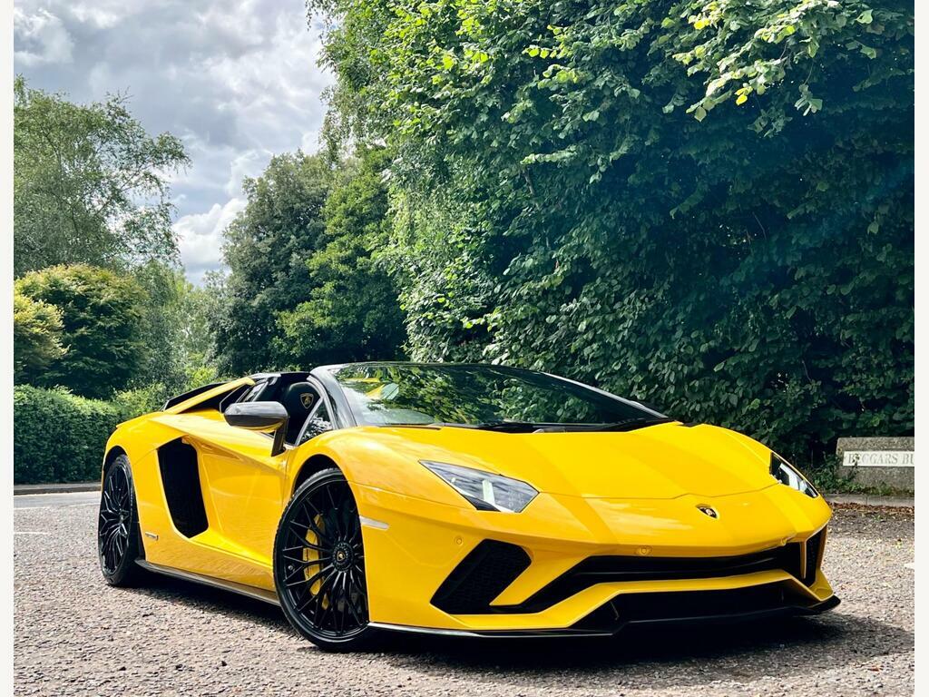 Lamborghini Aventador 6.5 V12 Lp 740-4 S Roadster Isr 4Wd Euro 6 Yellow
