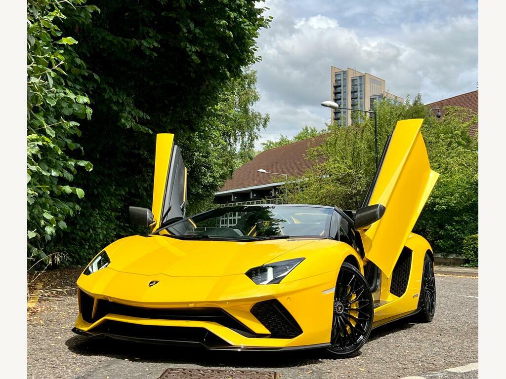 Lamborghini Aventador 6.5 V12 Lp 740-4 S Roadster Isr 4Wd Euro 6 Yellow #5