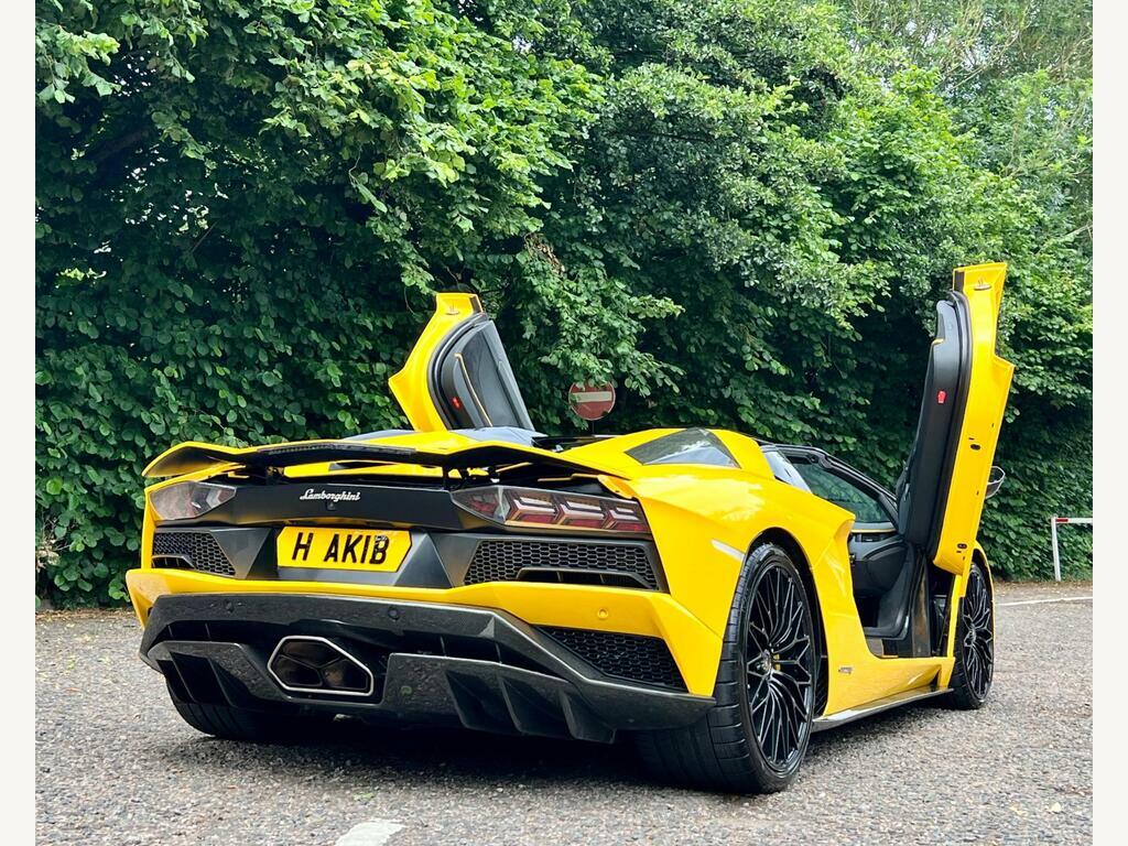 Lamborghini Aventador 6.5 V12 Lp 740-4 S Roadster Isr 4Wd Euro 6 Yellow #3