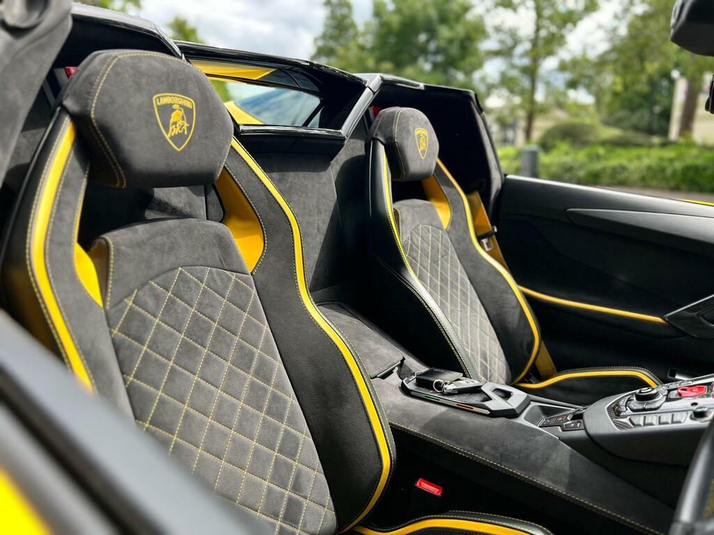 Lamborghini Aventador 6.5 V12 Lp 740-4 S Roadster Isr 4Wd Euro 6 Yellow #2