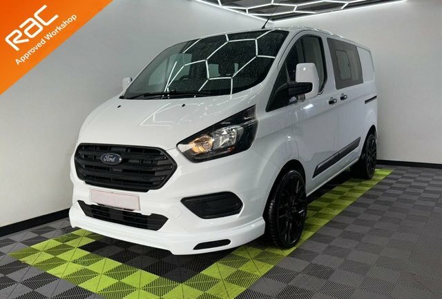 Ford Transit Custom 2.0 300 Ecoblue Crew HK18VCV White