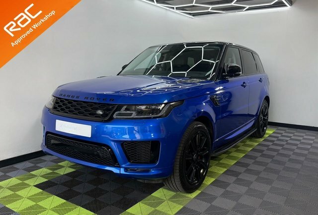 Land Rover Range Rover Sport 3.0 P400 Mhev Hst Blue