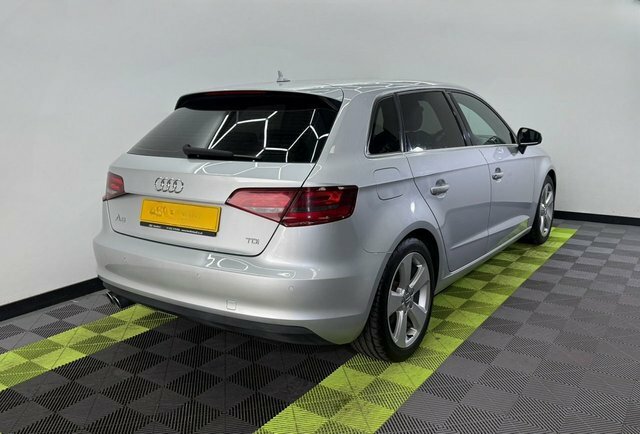 Audi A3 2.0 Tdi Sport Sportback FW13KYA Silver #2