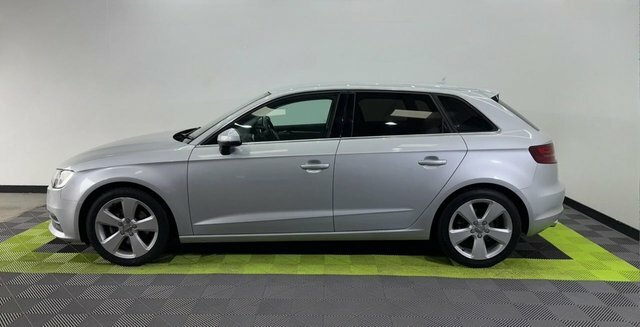 Audi A3 2.0 Tdi Sport Sportback FW13KYA Silver #5