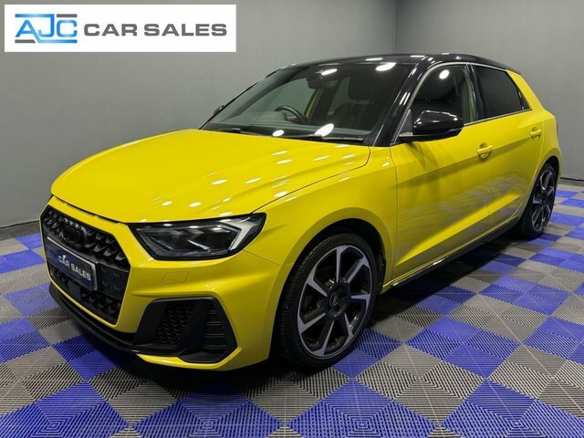 Audi A1 2019 1.5 Tfsi 35 S Line Contrast Edition Sportback Yellow