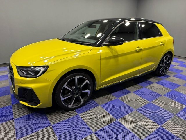 Audi A1 2019 1.5 Tfsi 35 S Line Contrast Edition Sportback AD19FSA Yellow #5