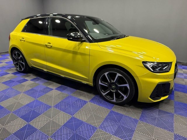 Audi A1 2019 1.5 Tfsi 35 S Line Contrast Edition Sportback AD19FSA Yellow #6