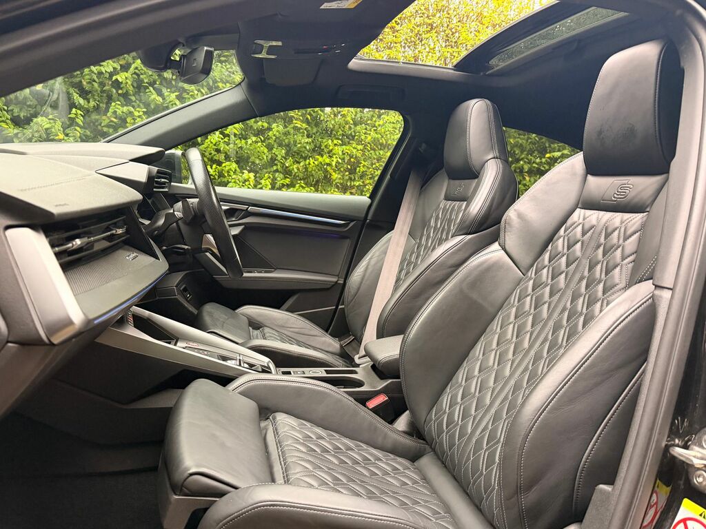 Audi S3 2.0 Tfsi Vorsprung Saloon S Tronic Quat AK72NUB Black #6