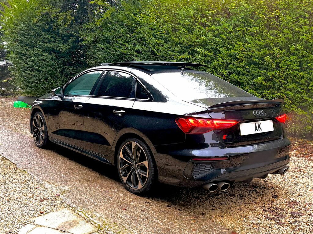 Audi S3 2.0 Tfsi Vorsprung Saloon S Tronic Quat AK72NUB Black #3