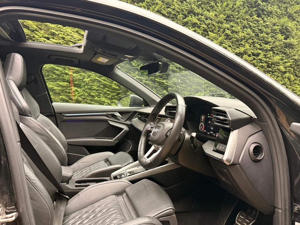 Audi S3 2.0 Tfsi Vorsprung Saloon S Tronic Quat AK72NUB Black #2