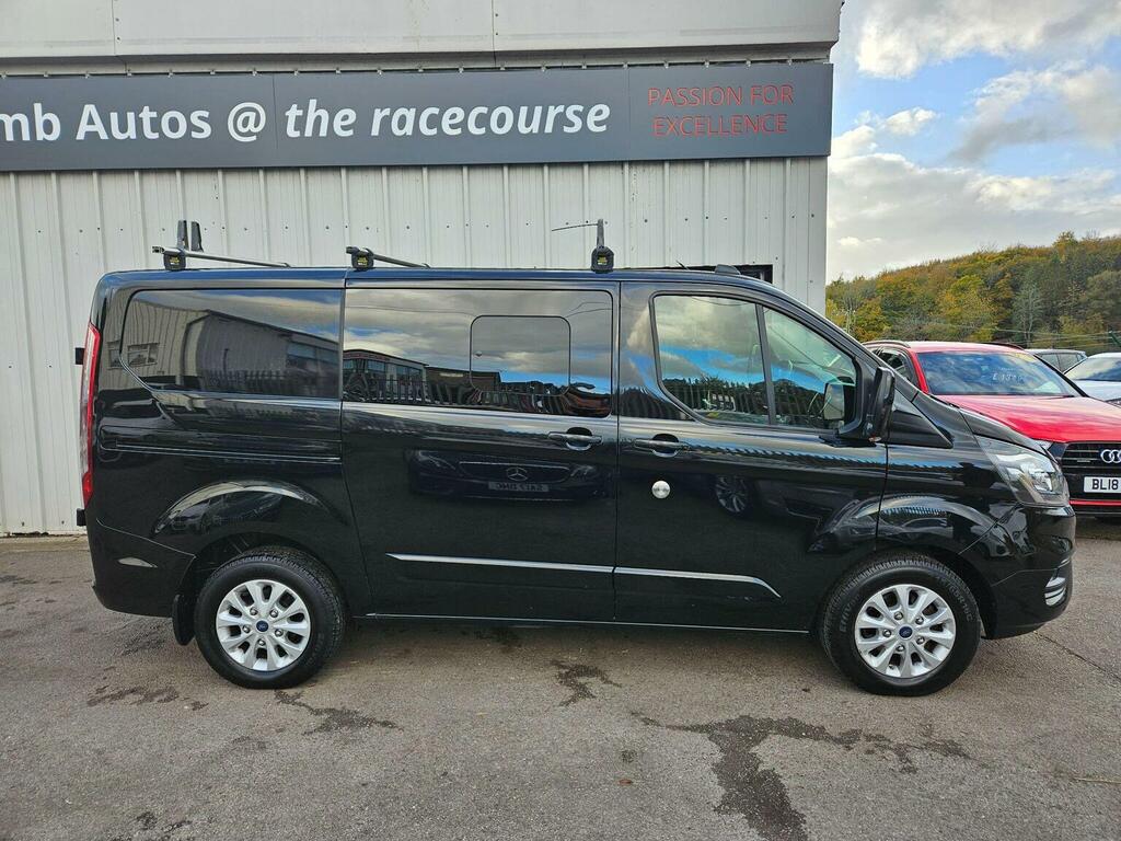 Ford Transit Custom Combi Van 2.0 320 Ecoblue Limited Crew Van L1 H1 E HW70TYK Black #3