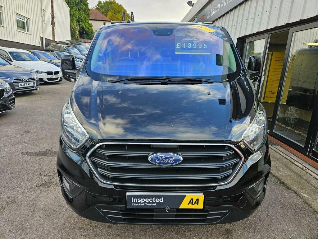 Ford Transit Custom Combi Van 2.0 320 Ecoblue Limited Crew Van L1 H1 E HW70TYK Black #2