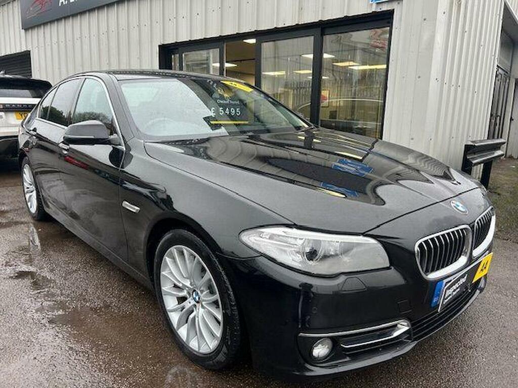 BMW 5 Series Saloon 2.0 520D Luxury Euro 6 Ss 201363 Black
