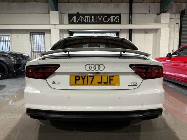 Audi A7 2017 3.0 Bitdi V6 Black Edition Sportback Dies White #4
