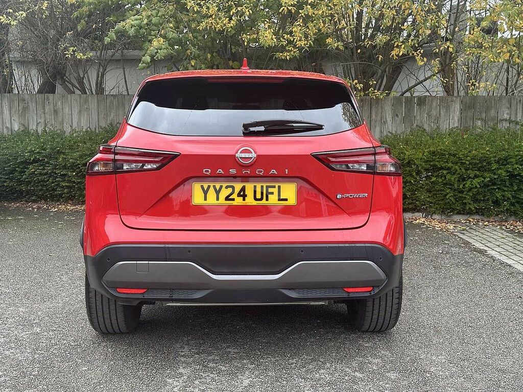 Nissan Qashqai 1.5 E-power N-connecta YY24UFL Red #6