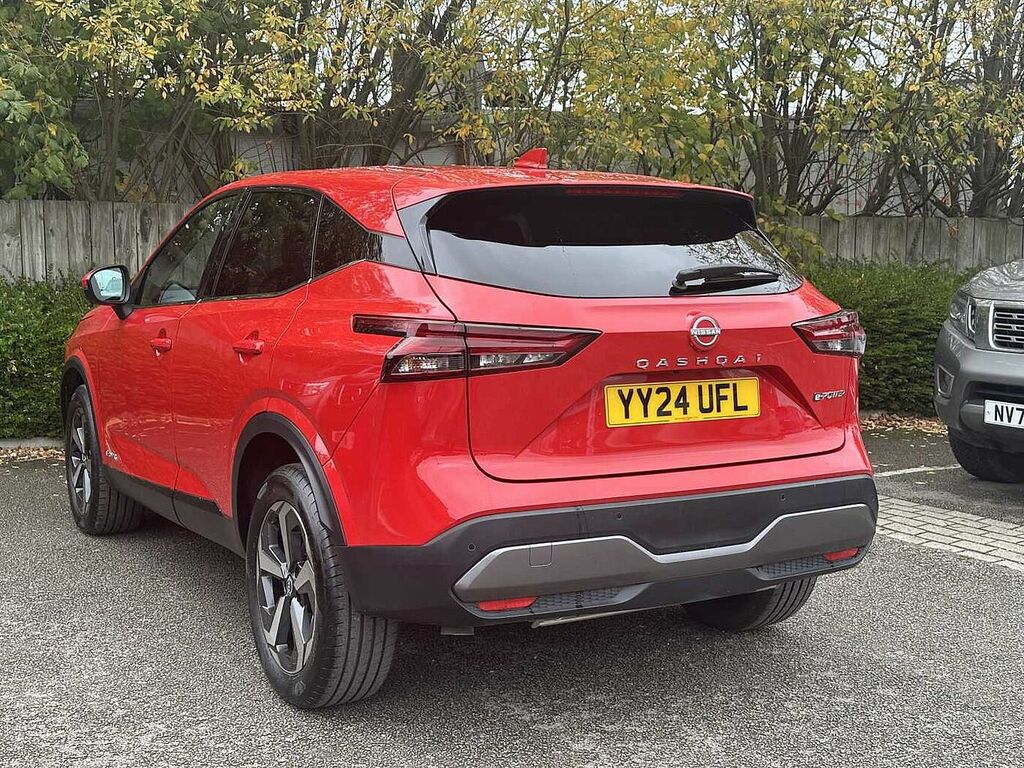 Nissan Qashqai 1.5 E-power N-connecta YY24UFL Red #5