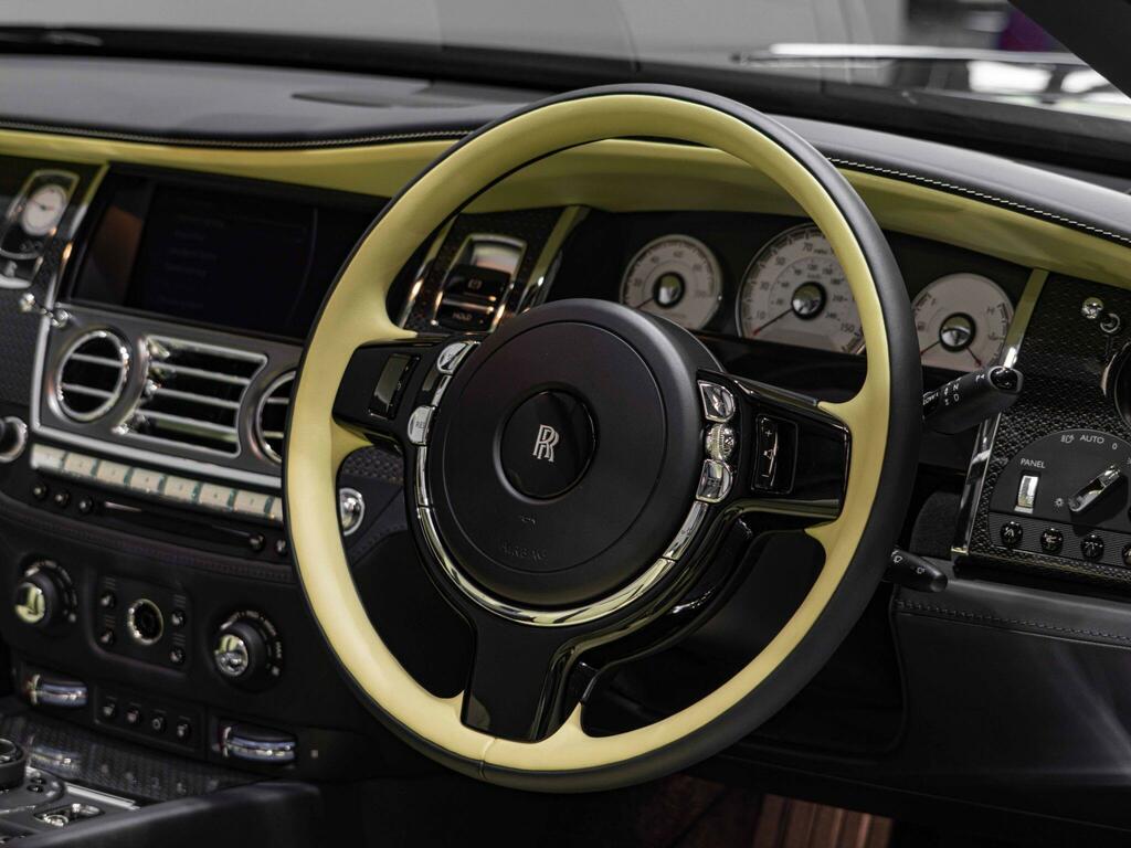 Rolls-Royce Dawn 6.6 V12 Convertible Euro 6 563 Bh Black #10