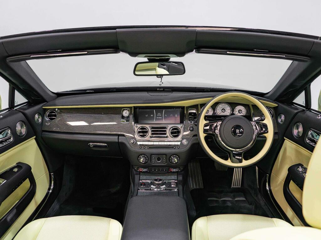 Rolls-Royce Dawn 6.6 V12 Convertible Euro 6 563 Bh Black #2