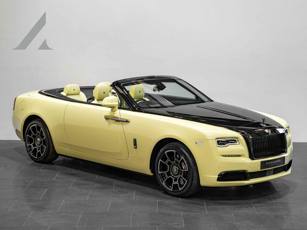Rolls-Royce Dawn 6.6 V12 Convertible Euro 6 563 Bh Black #1