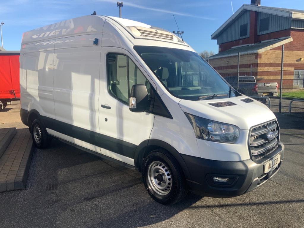 Ford Transit Custom 350 Leader L3h3 2.0 Ecoblue Fridge Freezer Euro WV71VCA White