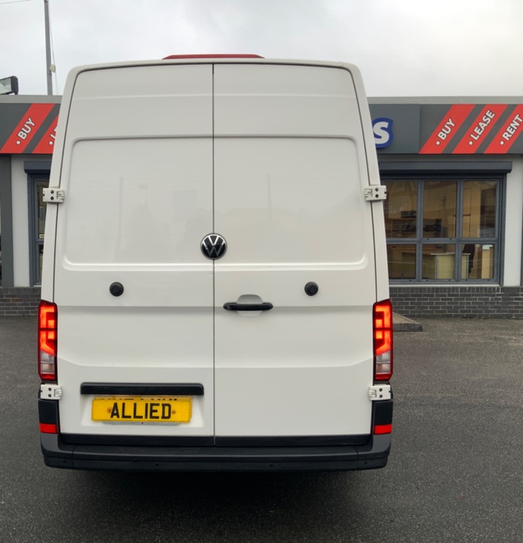 Volkswagen Crafter Cr35 2.0 Tdi 140 Bhp Lwb High Roof Commerce Plus - YK74UKL White #4