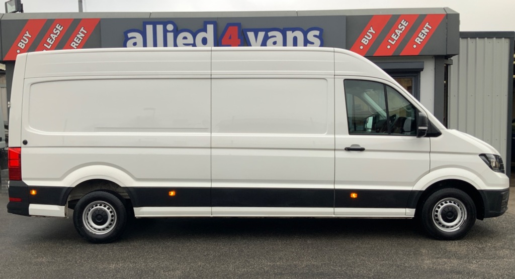 Volkswagen Crafter Cr35 2.0 Tdi 140 Bhp Lwb High Roof Commerce Plus - YK74UKL White #6