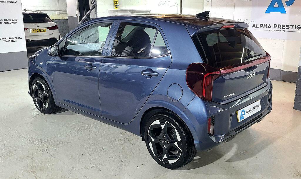 Kia Picanto 1.0 3 Amt Euro 6 Ss  Blue #4