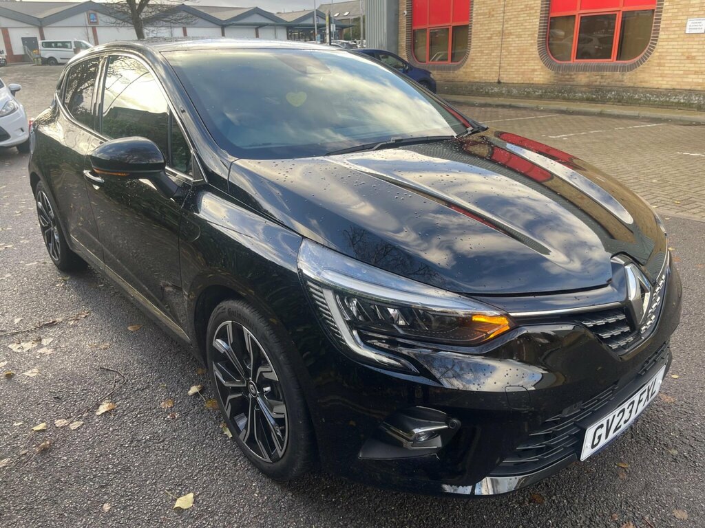 Renault Clio 1.6 E-tech Techno Euro 6 Ss GV23FXL Black #2