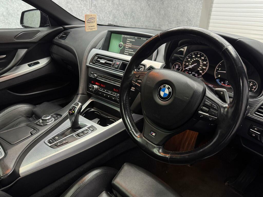 BMW 6 Series Gran Coupe 3.0 640D M Sport Euro 5 Ss Black #2