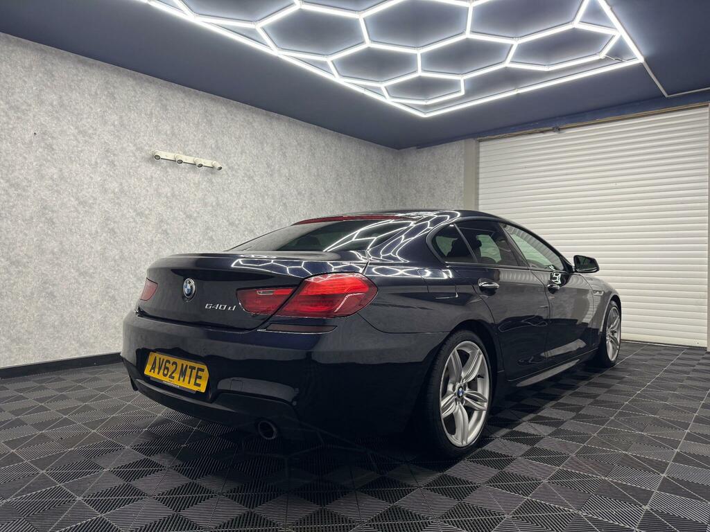 BMW 6 Series Gran Coupe 3.0 640D M Sport Euro 5 Ss Black #4