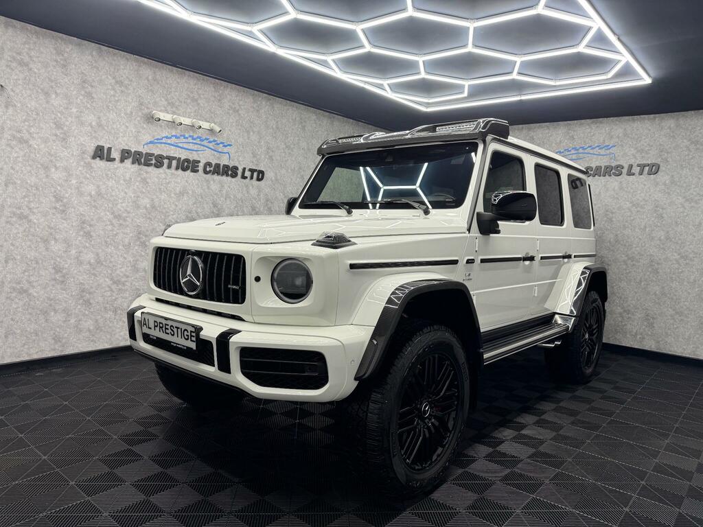 Mercedes-Benz G Class 4.0 G63 V8 Biturbo Amg Carbon Edition Spds9gt 4Ma White #4