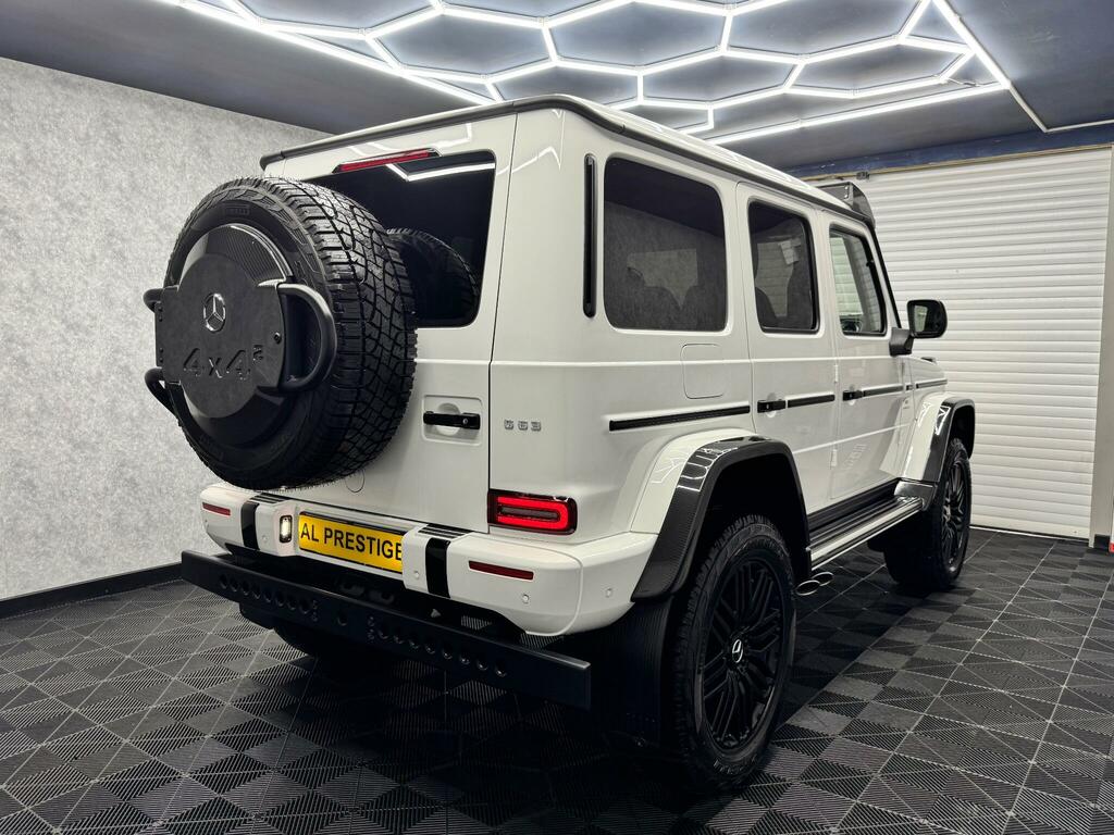 Mercedes-Benz G Class 4.0 G63 V8 Biturbo Amg Carbon Edition Spds9gt 4Ma White #2