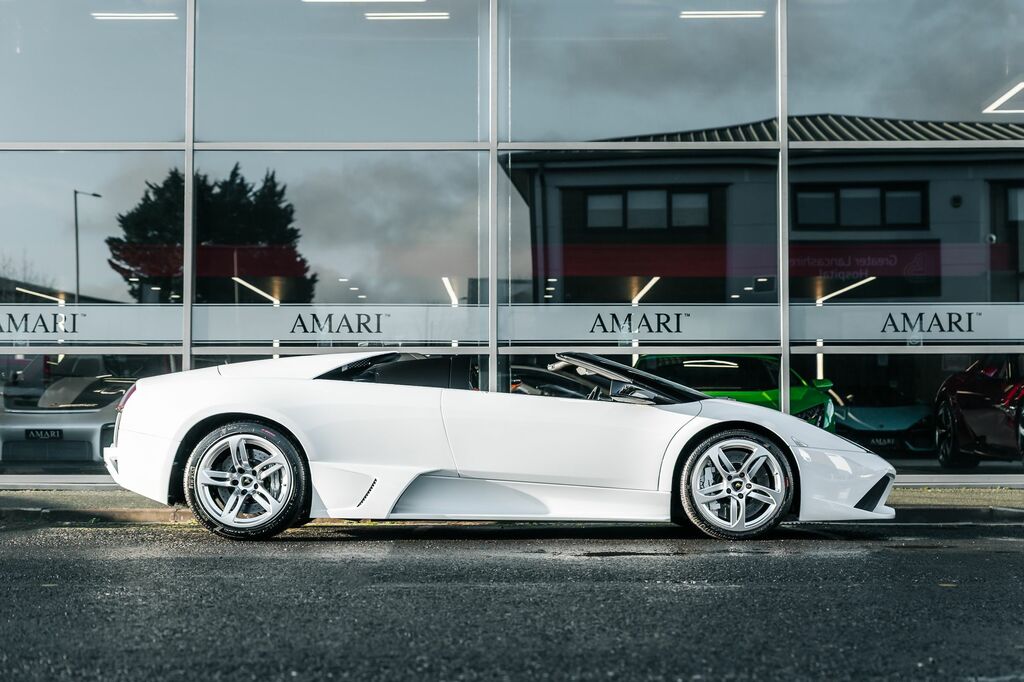 Lamborghini Murcielago Lp640 Roadster White #4